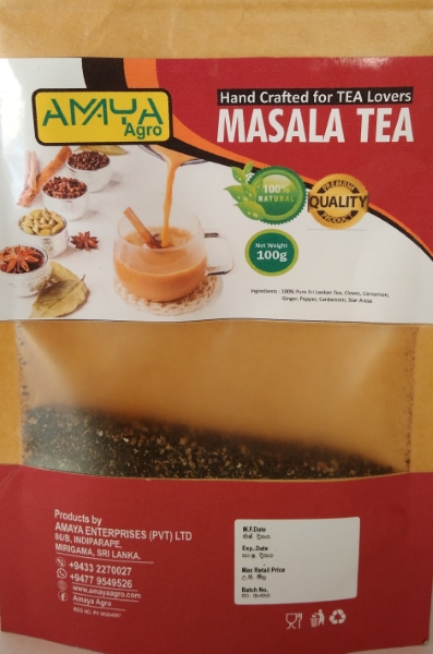Amaya Masala tea is very tasty and healthy tea, Blended with Sri Lankan natural black tea and organic spices useful for belly fat loss